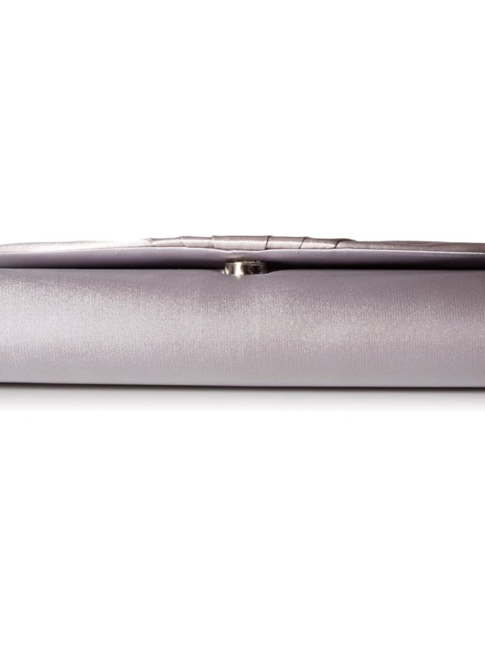 Women's Angel Satin Tuxedo Flap Evening Clutch | Satin - Picture 5 of 6